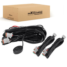Laden Sie das Bild in den Galerie-Viewer, Neu Kabelsatz Schalter For maXpeedingrods LED Crosshair RGB 40A 12V 3.5-7 Zoll DT