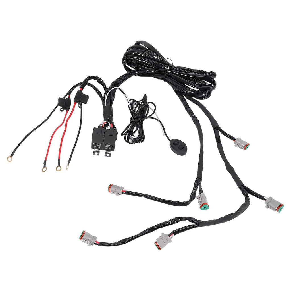 Neu Kabelbaum Schalter For maXpeedingrods RGB LED Arbeitsscheinwerfer 10-14V 60A