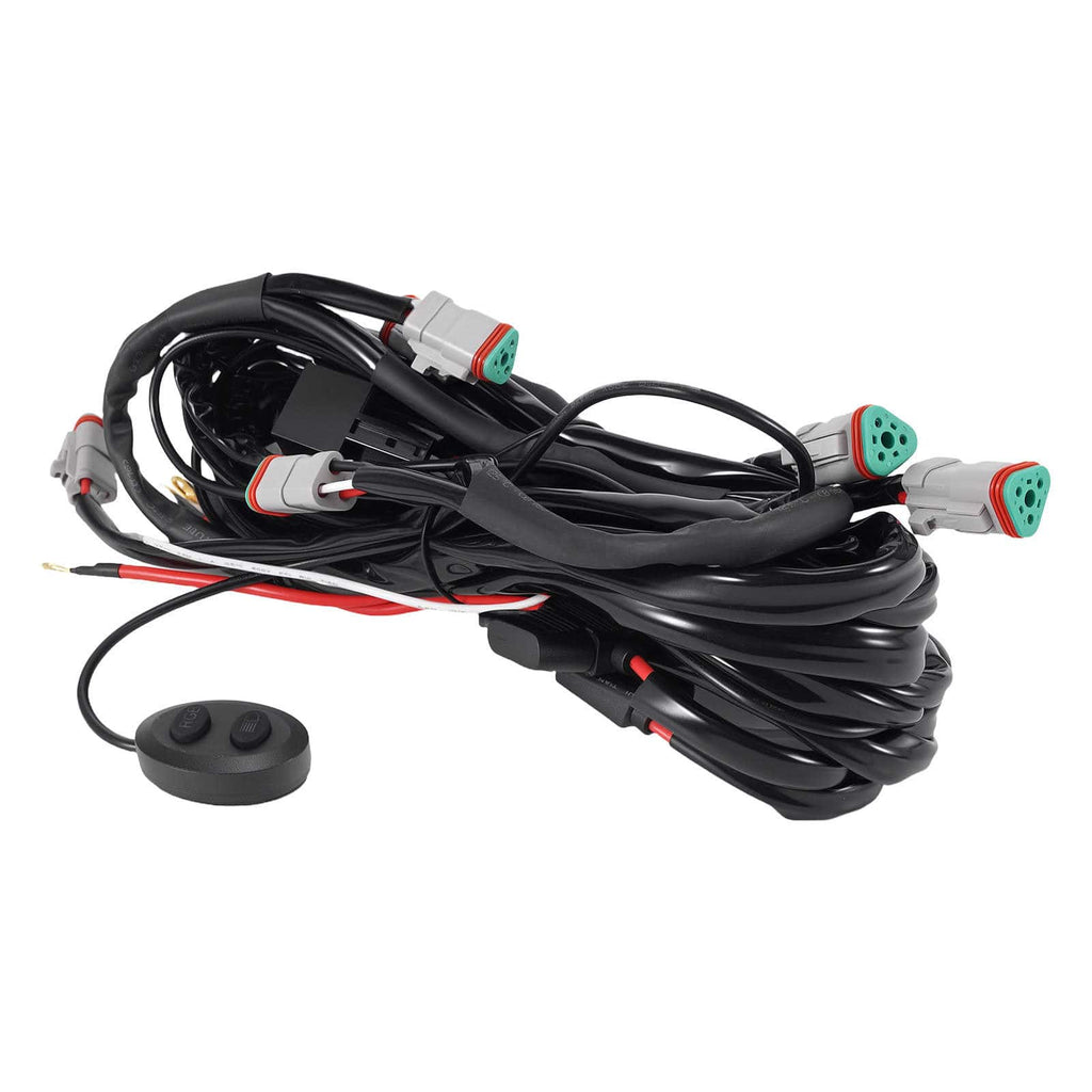 Neu Kabelbaum Schalter For maXpeedingrods RGB LED Arbeitsscheinwerfer 10-14V 60A