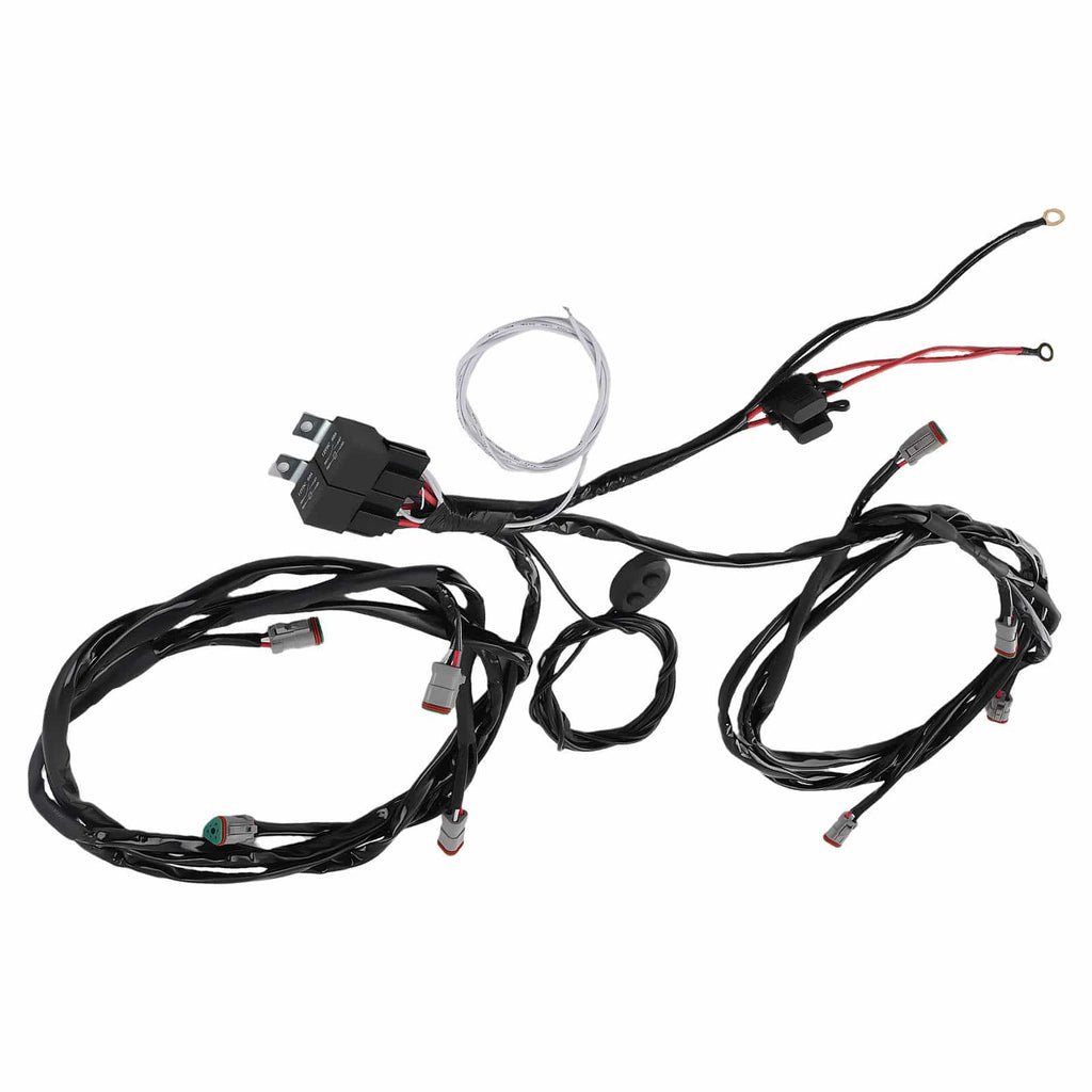 Neu Kabelsatz Schalter For maXpeedingrods Crosshair RGB LED 8x Anschlüsse 30A+30A