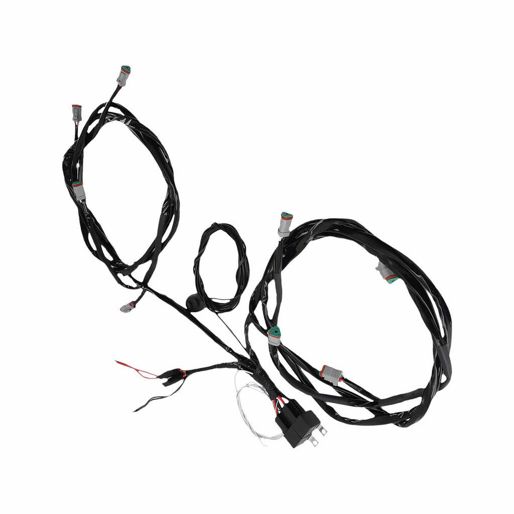 Neu Kabelsatz Schalter For maXpeedingrods Crosshair RGB LED 8x Anschlüsse 30A+30A