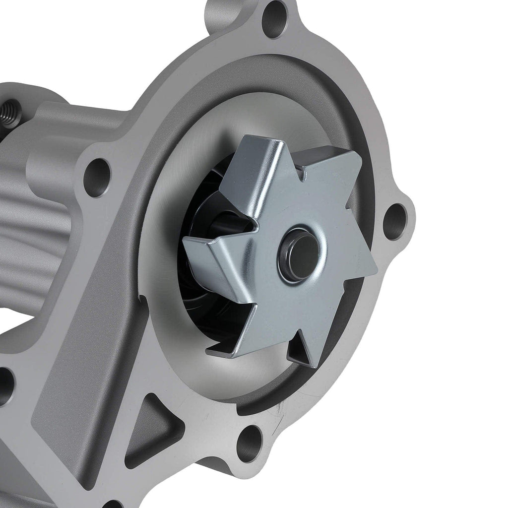 Neu Wasserpumpe kompatibel für Kubota B1700/B2100 Riemengetrieben 16241-73034 Aluminium