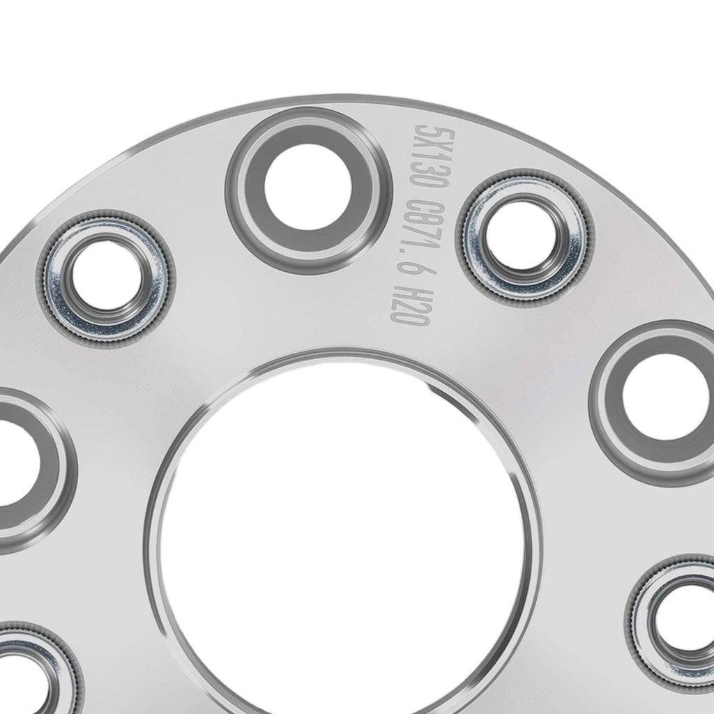 Neu 20mm Distanzscheiben 5x130 kompatibel für Porsche 911 Boxter Cayman Cayenne M14x1.5 71.6mm