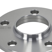 Laden Sie das Bild in den Galerie-Viewer, Neu 2pcs 10mm Distanzscheiben 5x112 kompatibel für Audi A4 B8 66.5mm M14x1.5 Aluminium