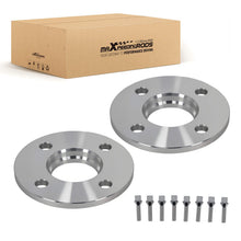 Laden Sie das Bild in den Galerie-Viewer, Neu 15mm Alu Distanzscheiben 4x108 kompatibel für Peugeot Radschrauben M12x1.25x46mm 65.1mm