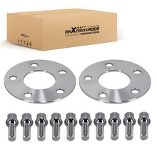 Laden Sie das Bild in den Galerie-Viewer, Neu 5mm Alu Spurplatten kompatibel für BMW 5er G30 G31 2017-2024 5x112 Radschrauben Set