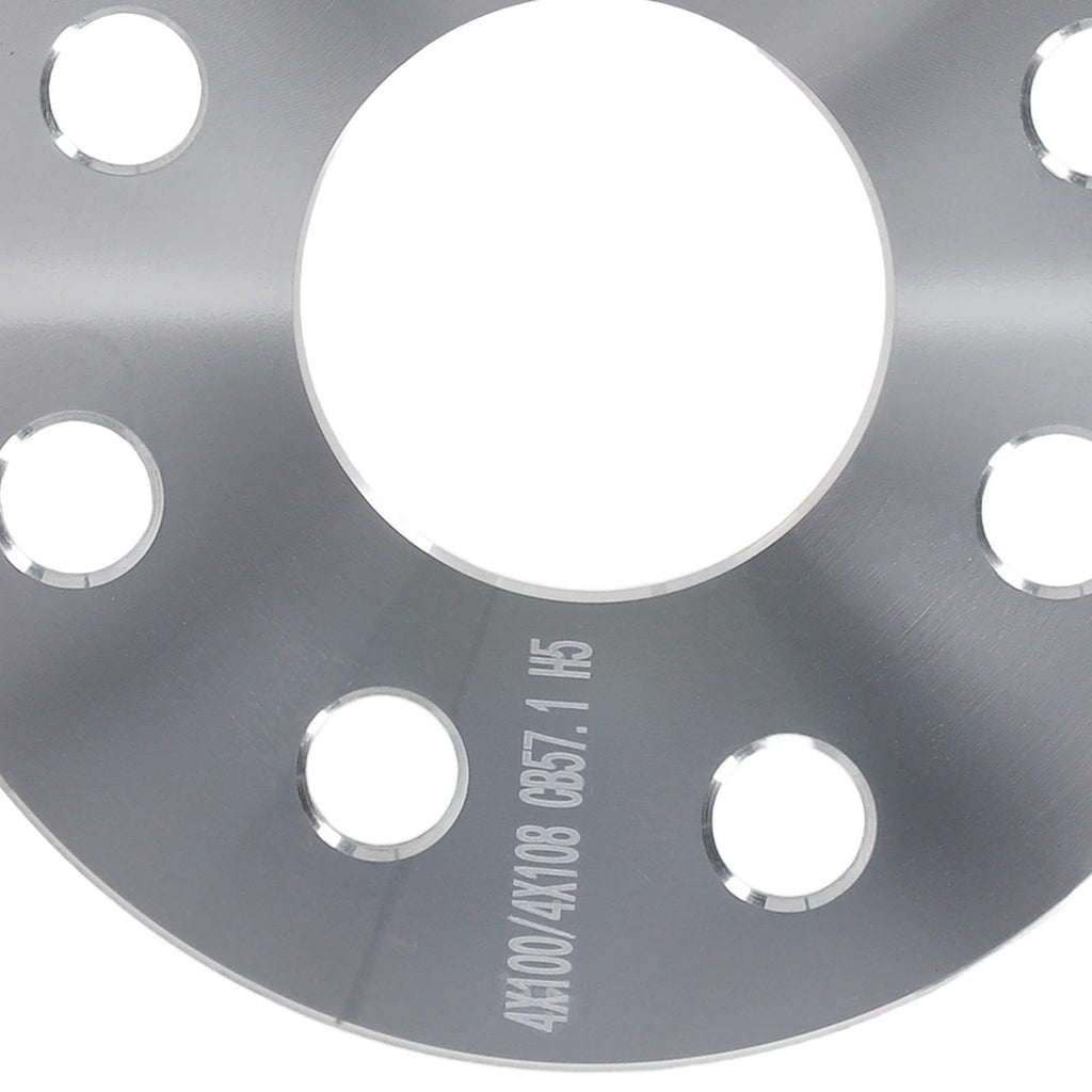 Neu 5mm Aluspacer Spurverbreiterung kompatibel für VW Passat/Kompatibel Für Golf III 4x100/4x108 M12x1.5