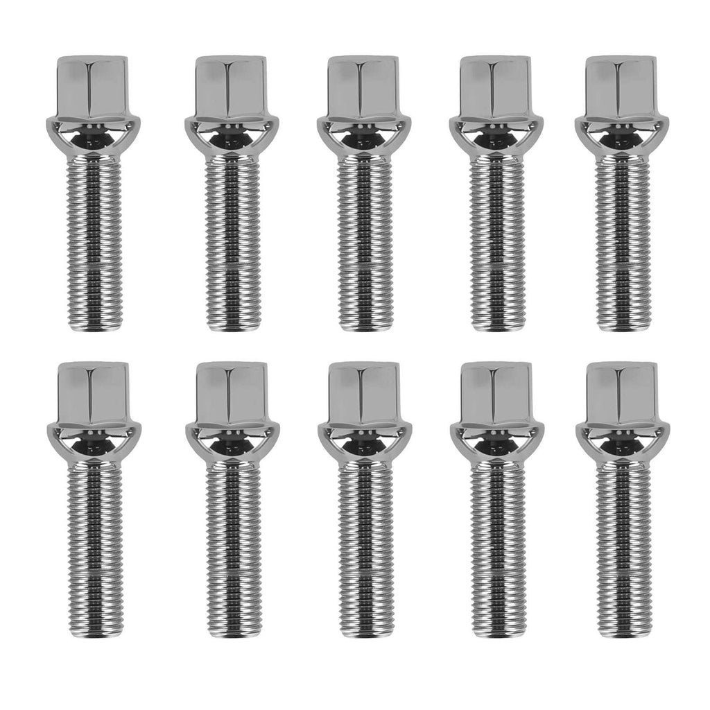 Neu 15mm 2x Distanzscheiben + 10x Radschraube kompatibel für Mini Paceman 5x120 M14x1.25 72.6mm