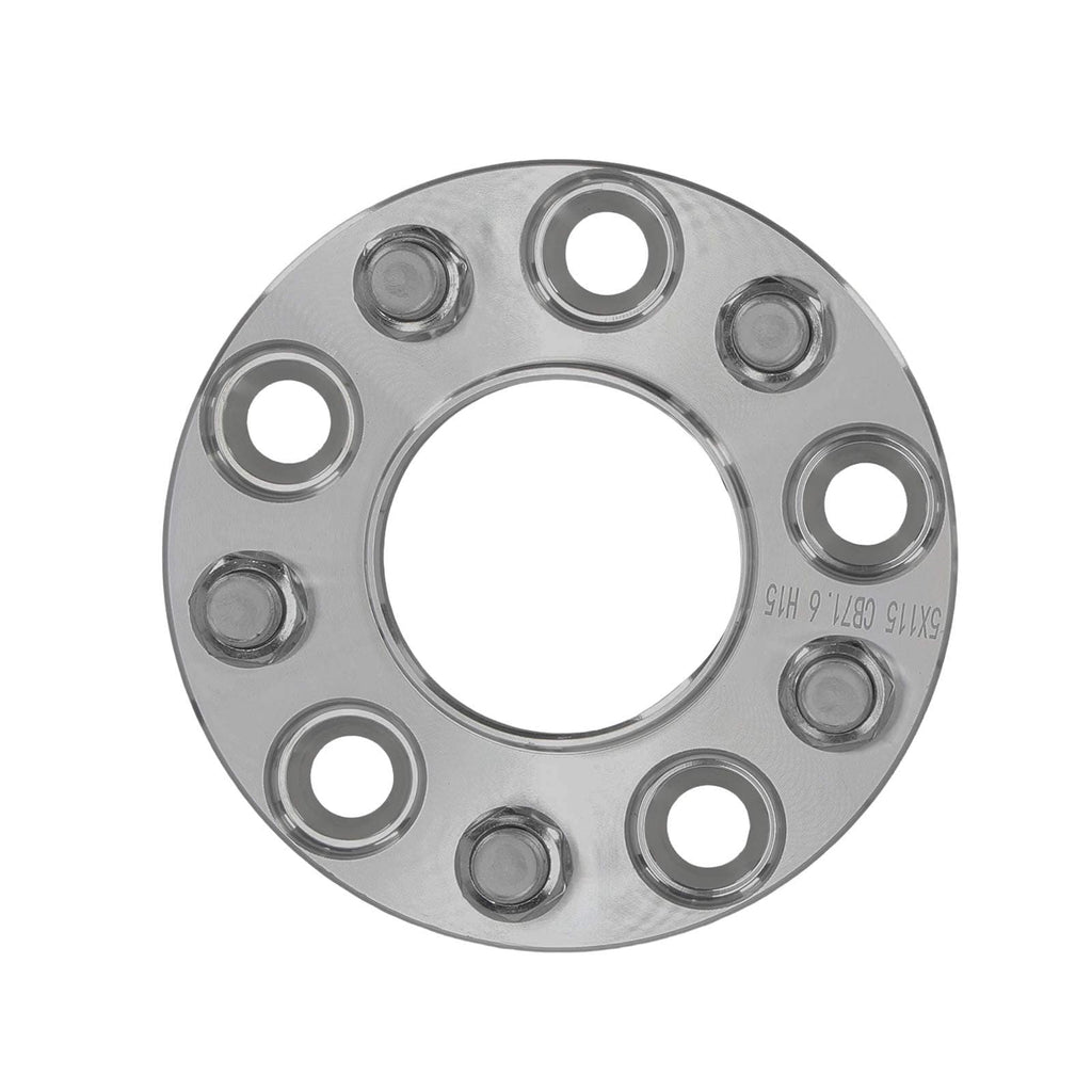 Neu 15mm Aluspacer Set kompatibel für Dodge Charger Challenger LX 5x115 71.6mm M14x1.5