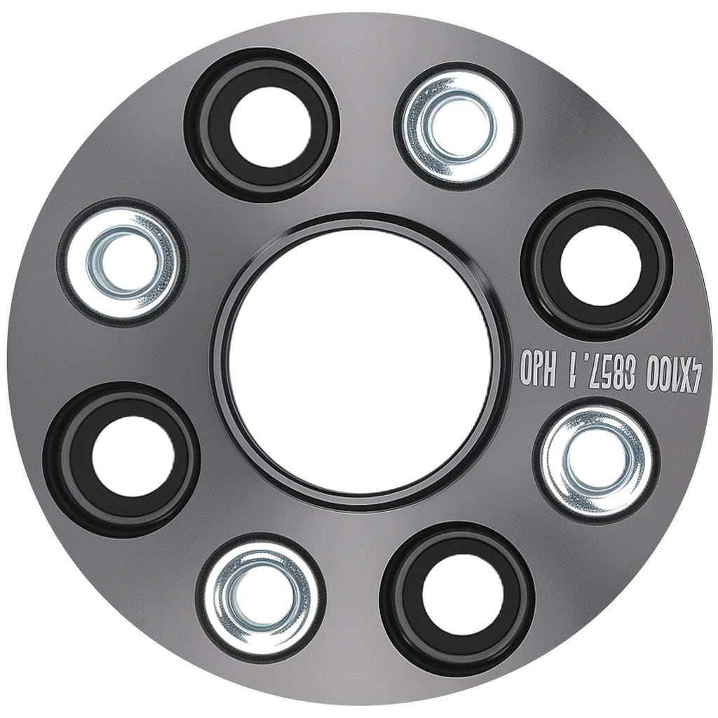 Neu 20mm Radspacer Distanzscheiben kompatibel für VW Golf Jetta Polo 4x100 M12x1.5 Alulegierung