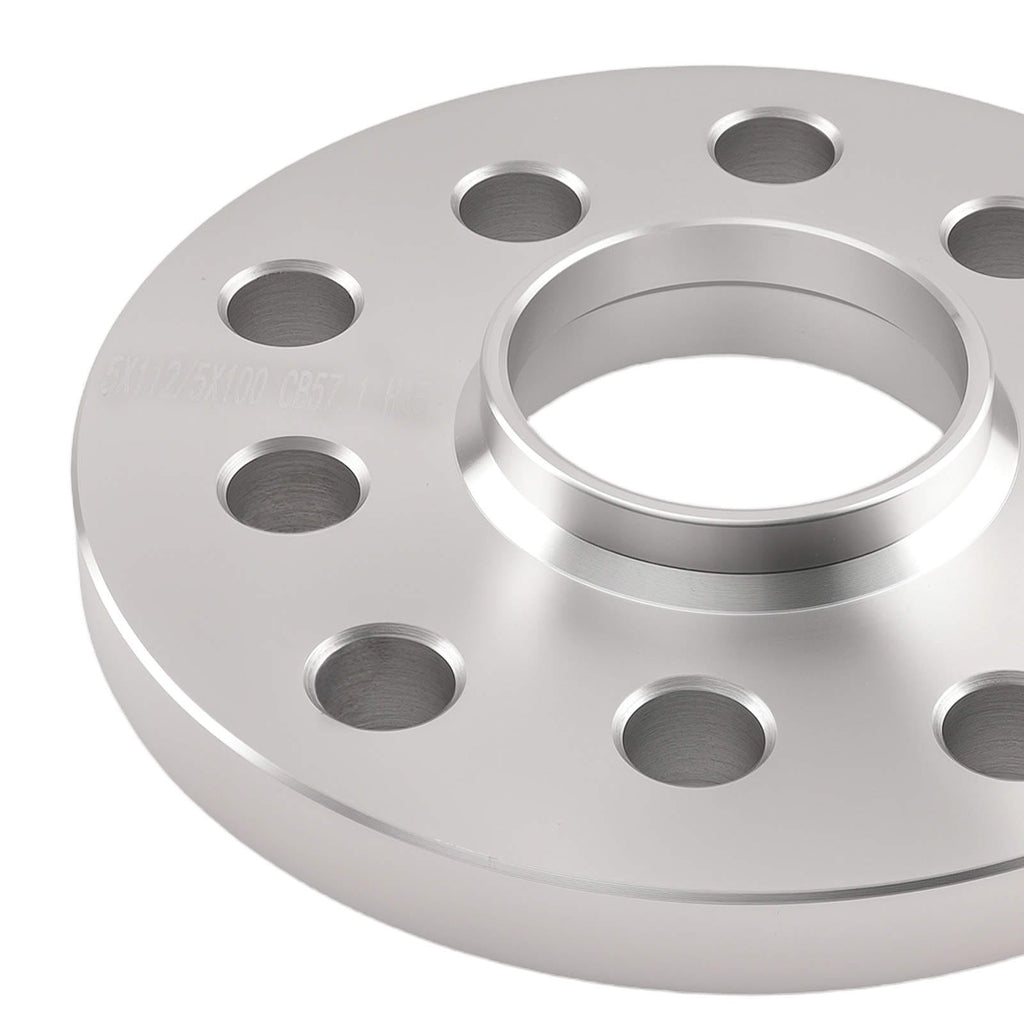 Neu 4x Distanzscheiben 10/15mm kompatibel für VW Arteon 3H 5x100 5x112 M14x1.5 57.1mm Alu