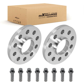 Neu 2 Stück 15mm Alu Spurplatten kompatibel für Volvo 5x108 Lochkreis 63,4mm M14x1,5 Set