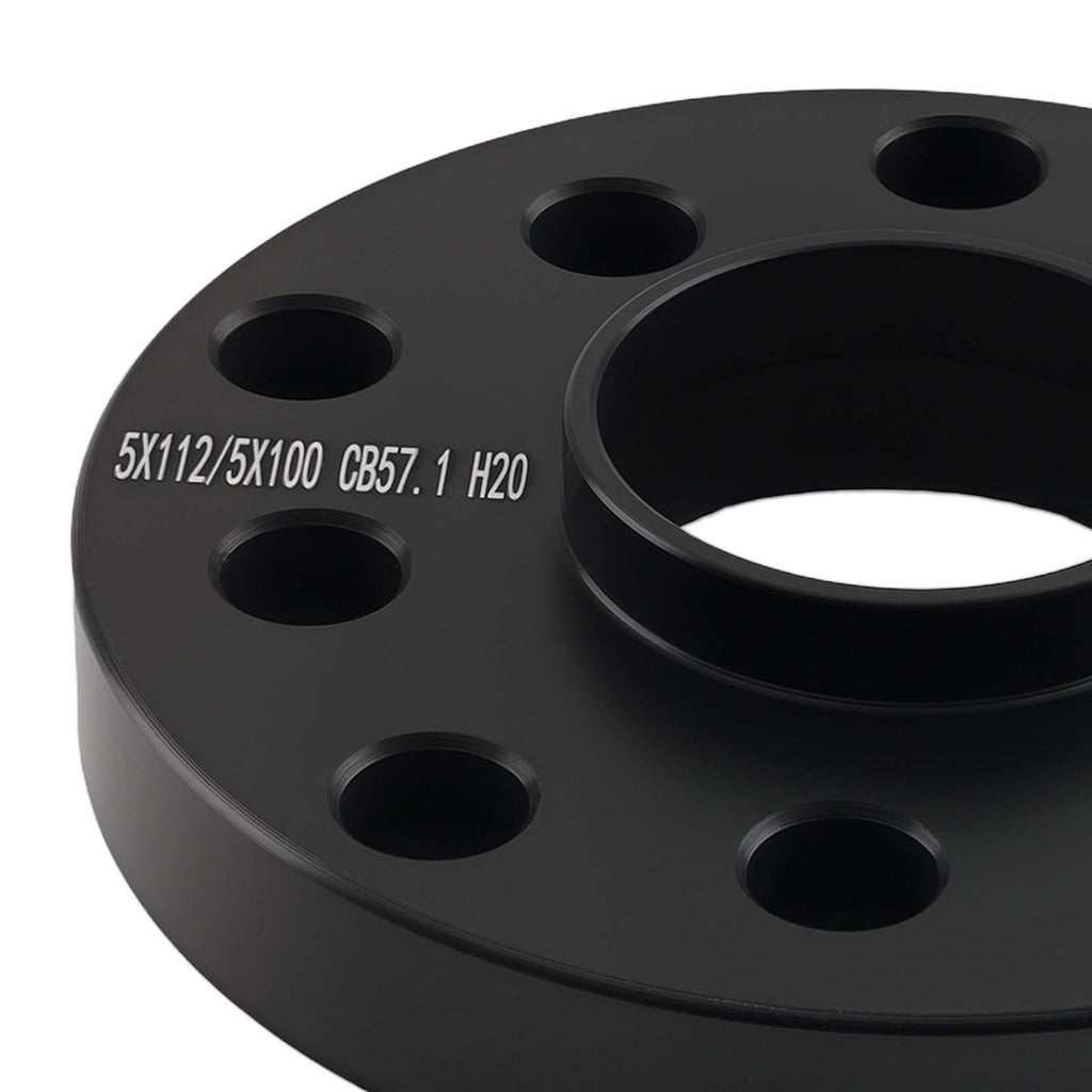 Neu 15/20mm Rad Distanzscheiben kompatibel für VW Golf 7 AU GTI 5x112 M14x1.5 Spurverbreiterung