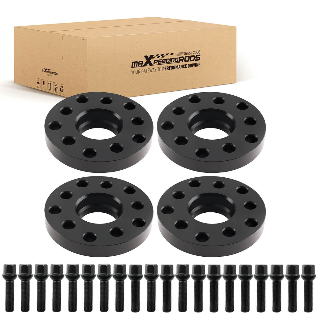 Neu 15/20mm Rad Distanzscheiben kompatibel für VW Golf 7 AU GTI 5x112 M14x1.5 Spurverbreiterung