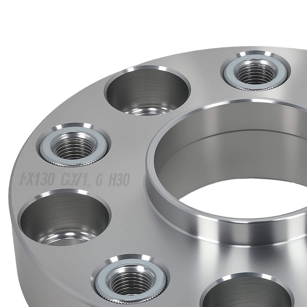 Neu 30mm Distanzscheiben 5x130 kompatibel für Porsche 911 924 928 944 968 Boxter M14x1.5 71.6