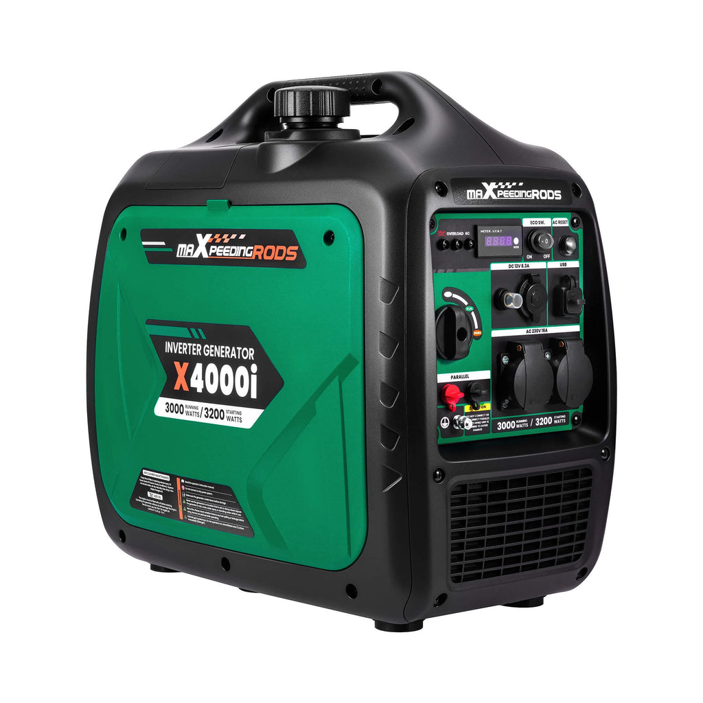Neu Tragbarer Inverter Stromerzeuger 3000W-3200W Benzin 24kg for Stromversorgung