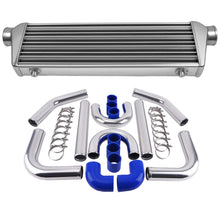 Laden Sie das Bild in den Galerie-Viewer, Neu 2.5ALUMINIUM INTERCOOLER PIPING KIT UNIVERSAL LADELUFTKÜHLER SCHLAUCH KIT