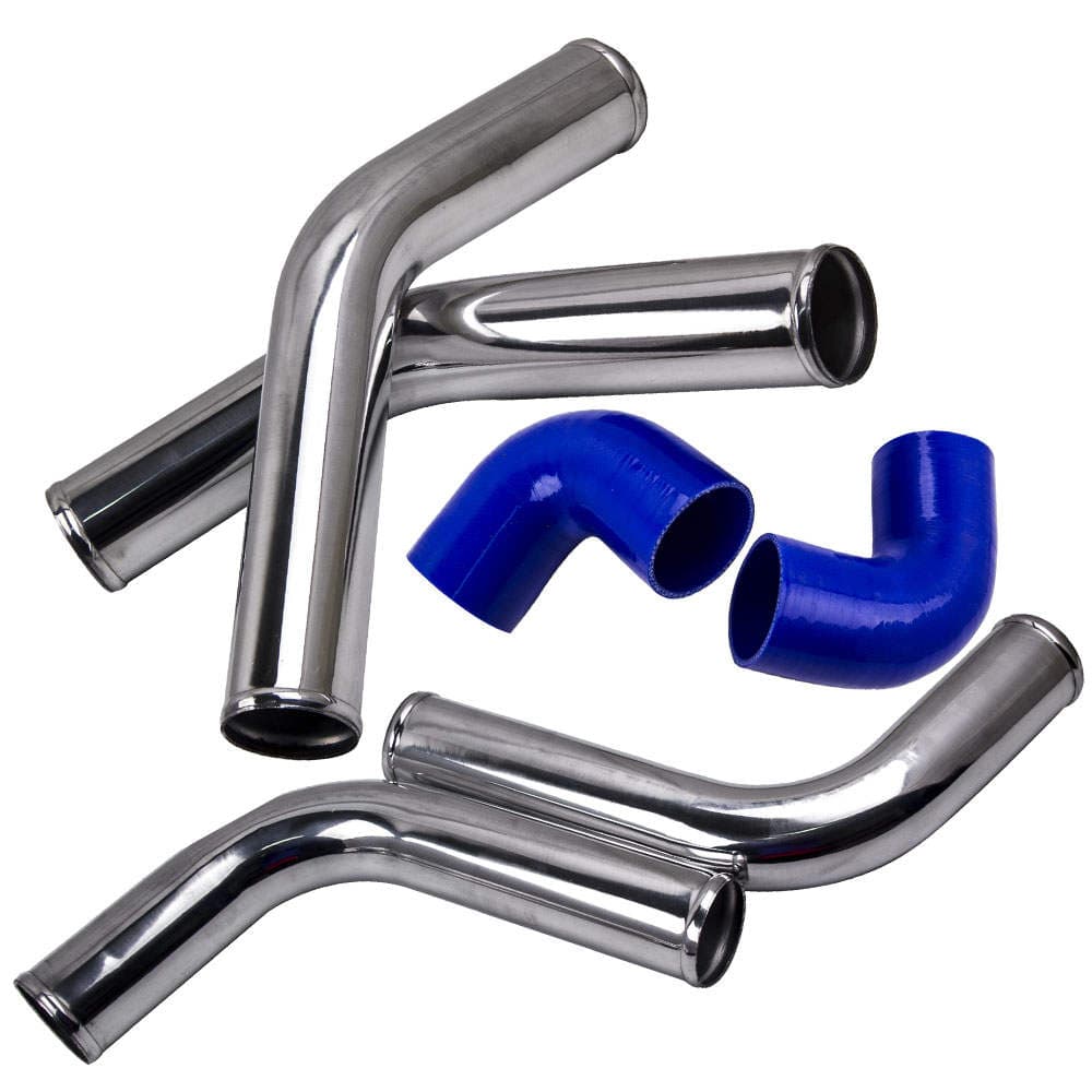 Neu Universal Ladeluftkühler 27x7x2.5 + 2.5 Ladeluftkühler Rohrleitungssatz Set