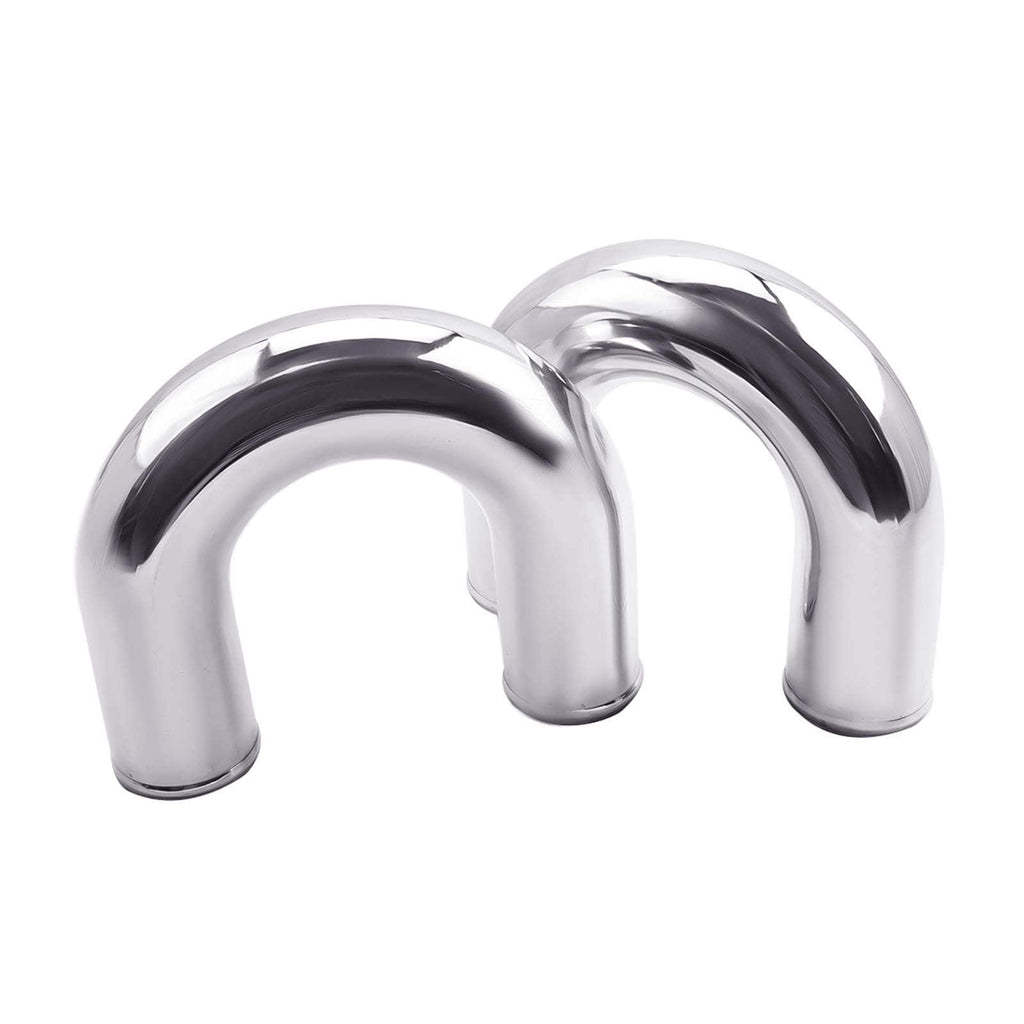 Neu 3 76mm Turbo Ladeluftkühler + Rohrleitungen + Silikonschlauch Kit Universal