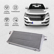 Laden Sie das Bild in den Galerie-Viewer, Neu 600x300x76 Intercooler 3.0 76mm Inlet Outlet + 2.5 64mm Intercooler Pipe Satz
