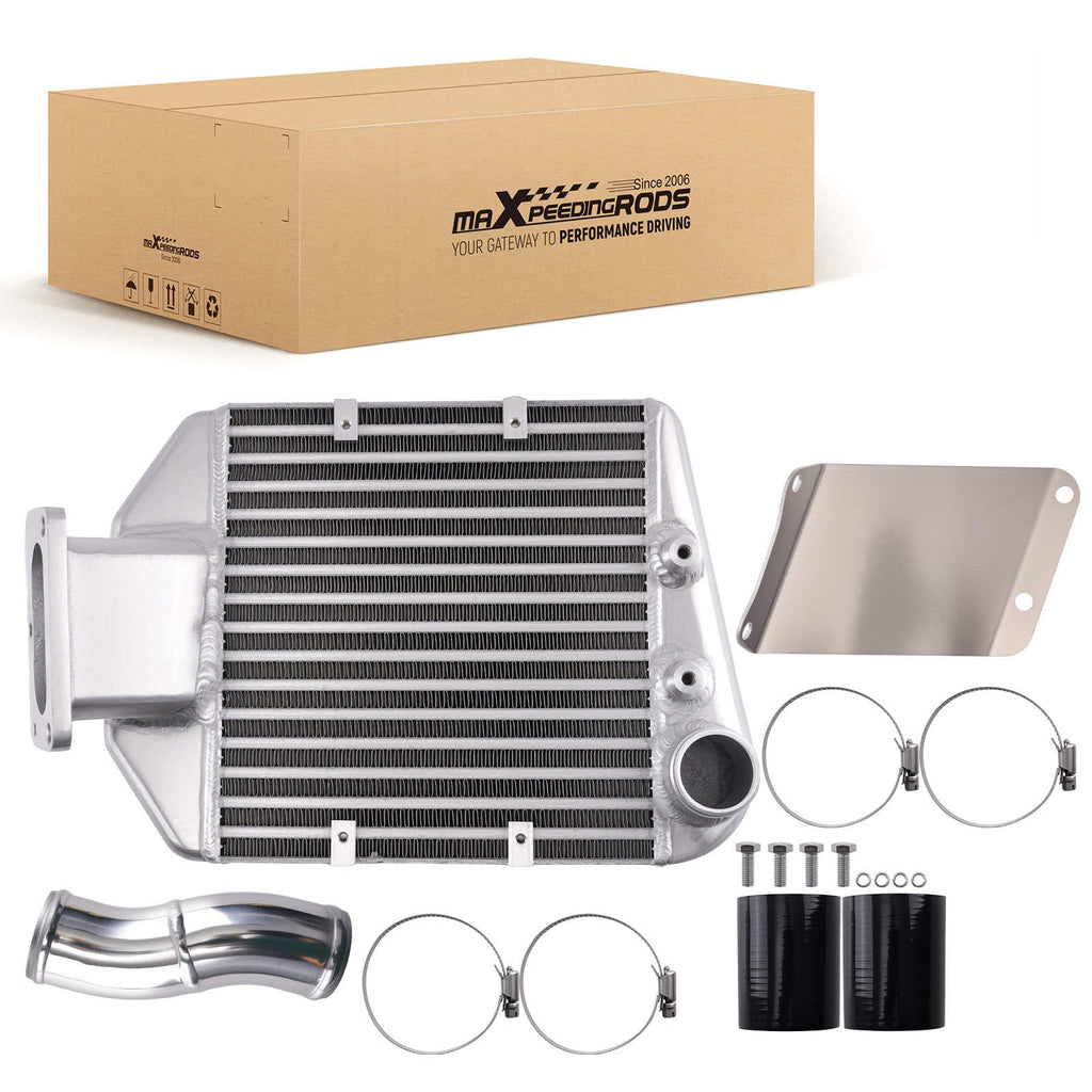 Neu Bar Plate LadeluftkühlerKit kompatibel für Toyota Landcruiser 80/100 HDJ80 1HD-T 4.2L