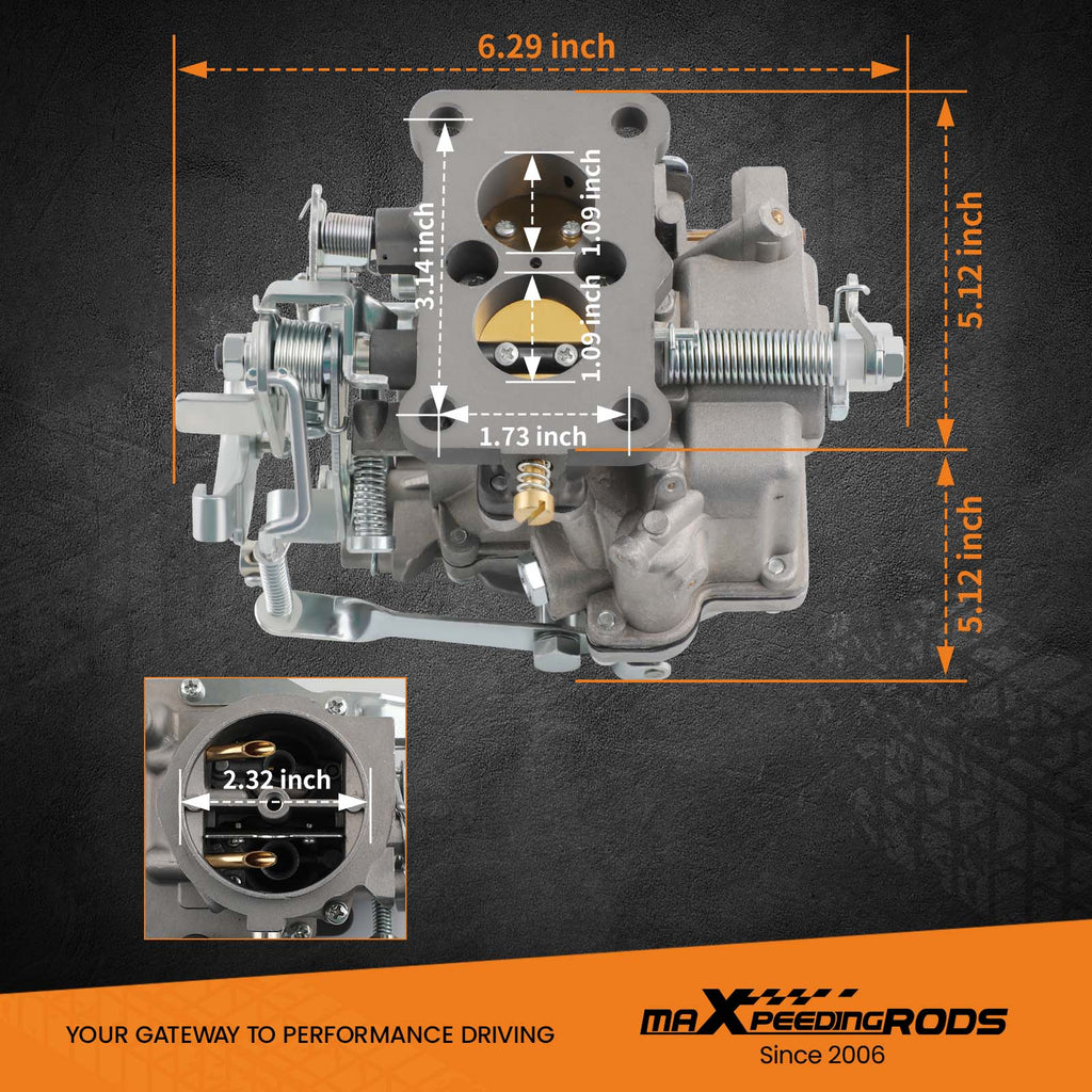 New Für Suzuki Samurai 1968-1978 Toyota Corolla 1986-1988 21100-24034 Vergaser