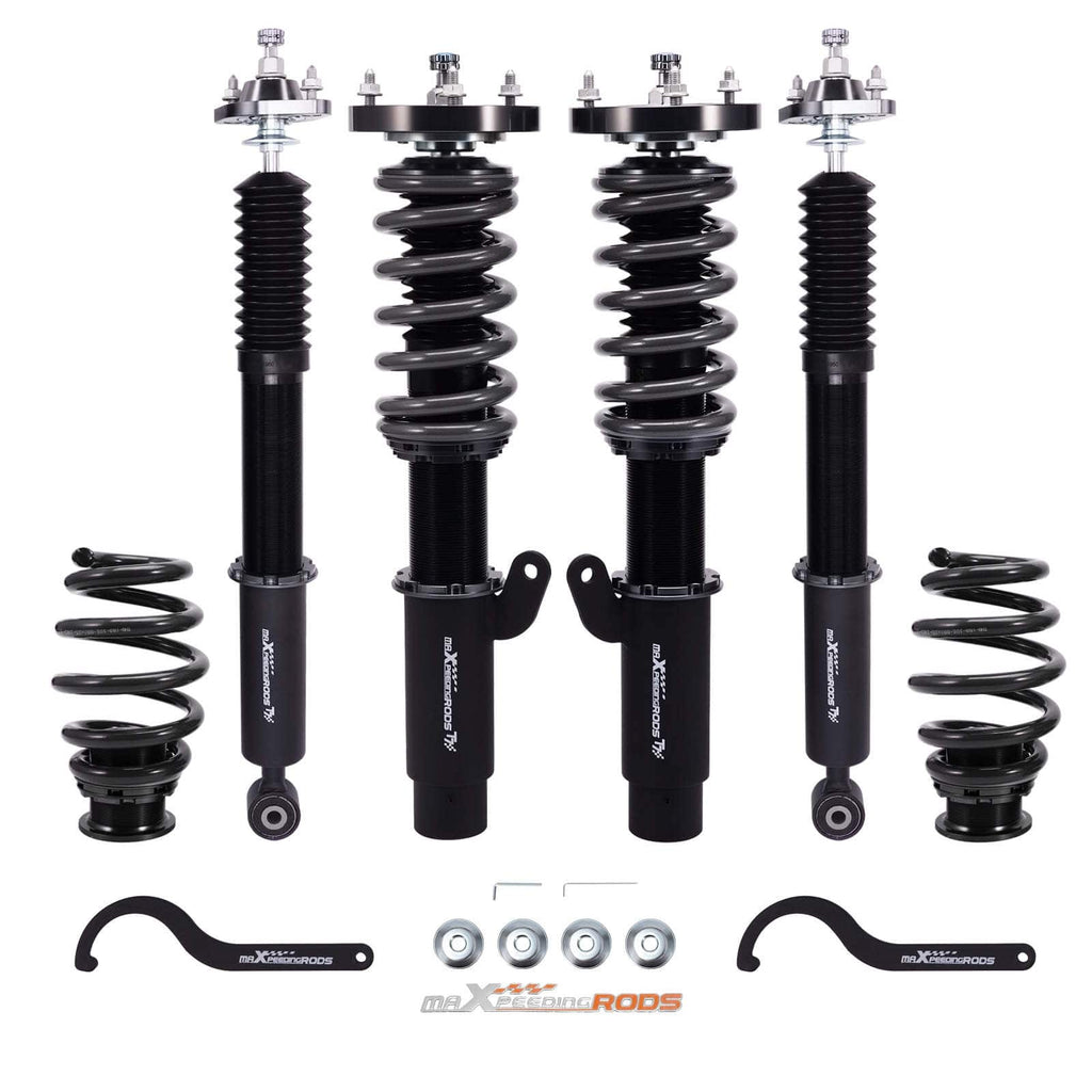 New Aktualisierung Gewindefahrwerk Dämpfung Einstellbar kompatibel für BMW 3er E46 330i 325i