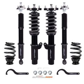 New Aktualisierung Gewindefahrwerk Dämpfung Einstellbar kompatibel für BMW 3er E46 330i 325i