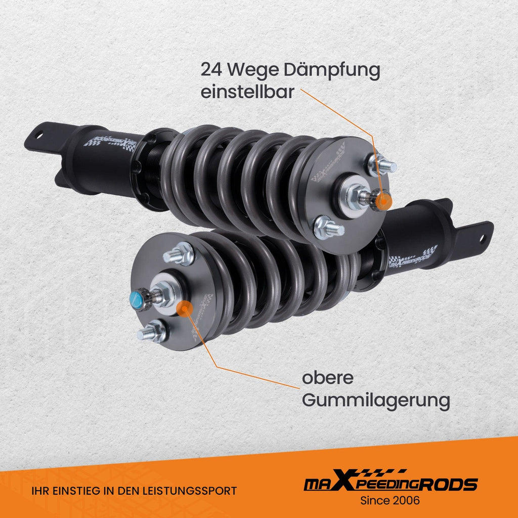 New maXpeedingrods Gewindefahrwerk kompatibel für Honda Civic ED2 ED3 ED4 ED6 ED7 EC8 EE9 EG1