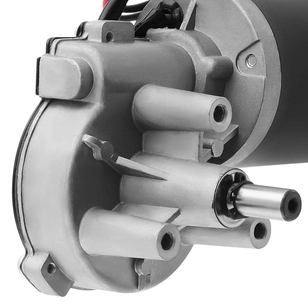 DC Getriebemotor 24V 80W DC-Getriebemotor 24 V 80 W – 220 RPM, Schneckengetriebe, Selbsthemmend, Für Tore, Förderer & Co DC Getriebemotor 24V 80W DC-Getriebemotor 24 V 80 W – 220 RPM, Schneckengetriebe, Selbsthemmend, Für Tore, Förderer & Co