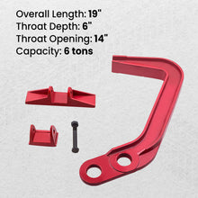 Laden Sie das Bild in den Galerie-Viewer, New 6 Ton Auto Body Frame Jumbo Deep Fast Hook Up Hakenklemme Pulling Puller Set