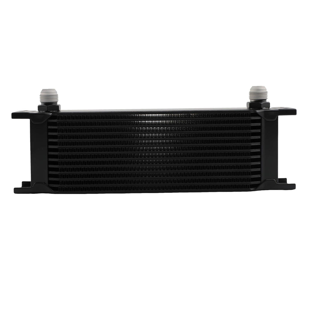 New Universal 13-Row 10AN Engine Transmission Oil Cooler Kit +Filter Adapter