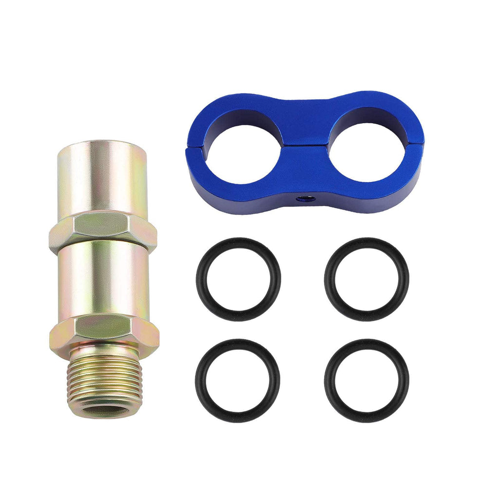 New Universal 13-Row 10AN Engine Transmission Oil Cooler Kit +Filter Ölkühler