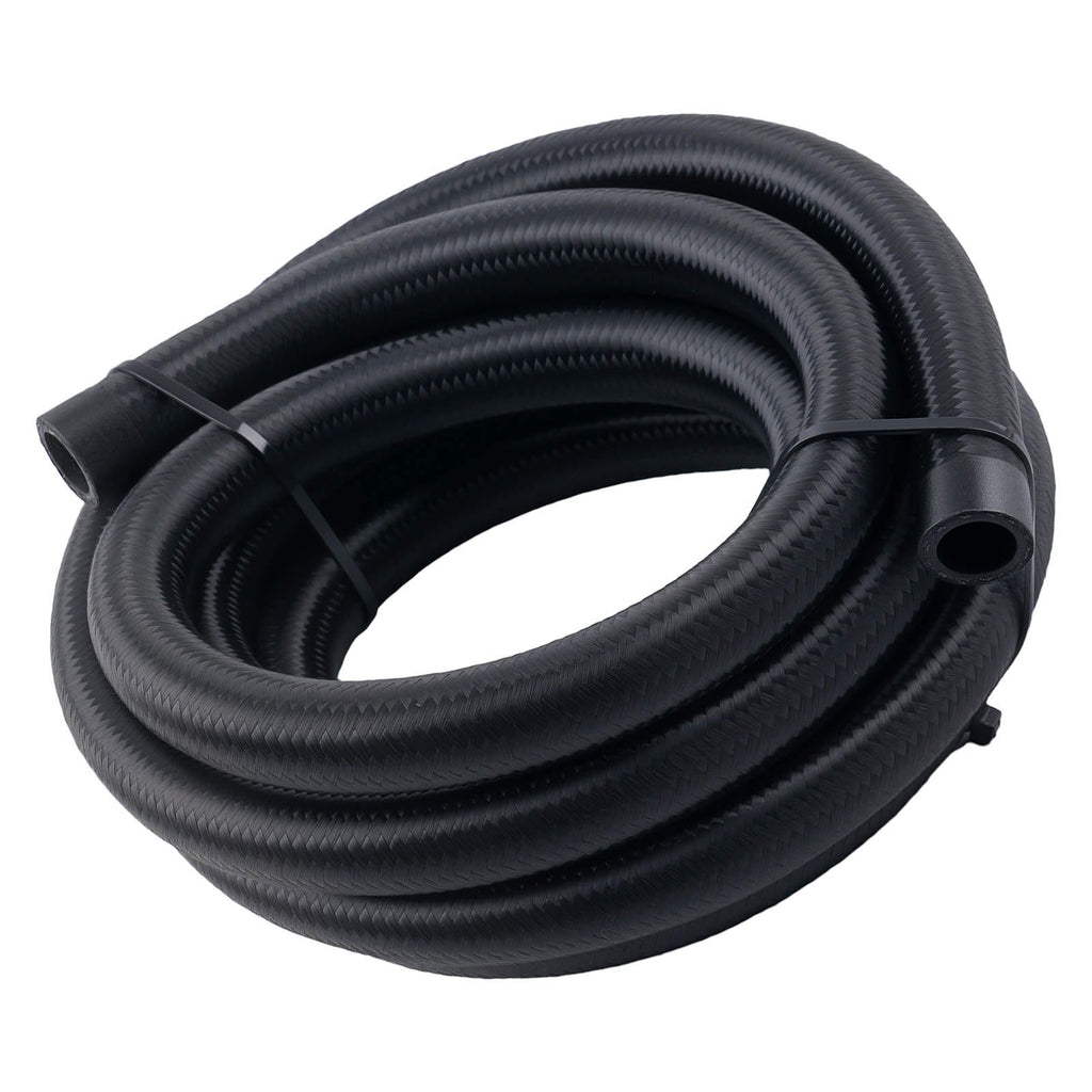 Ölfangdose 0.75L Ölauffangbehälter mit Luftfilter + AN10 Kraftstoffschlauch Anschlussstück