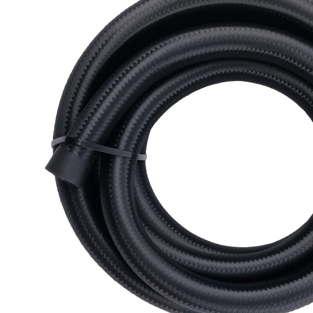 Ölfangdose 0.75L Ölauffangbehälter mit Luftfilter + AN10 Kraftstoffschlauch Anschlussstück