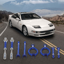 Laden Sie das Bild in den Galerie-Viewer, Querlenker Hinten Sturzsatz + Zugarm + Spur + Vorne Spannstange kompatibel für Nissan 300ZX Z32 90–96
