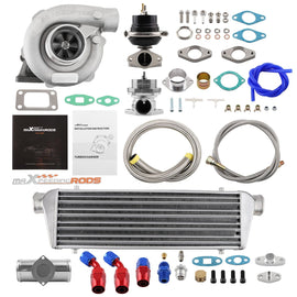 Universal Einstiegslevel Turbolader T3 T4 Turbolader Kit mit Wastegate 350 PS Intercooler für 1.5-3.0L