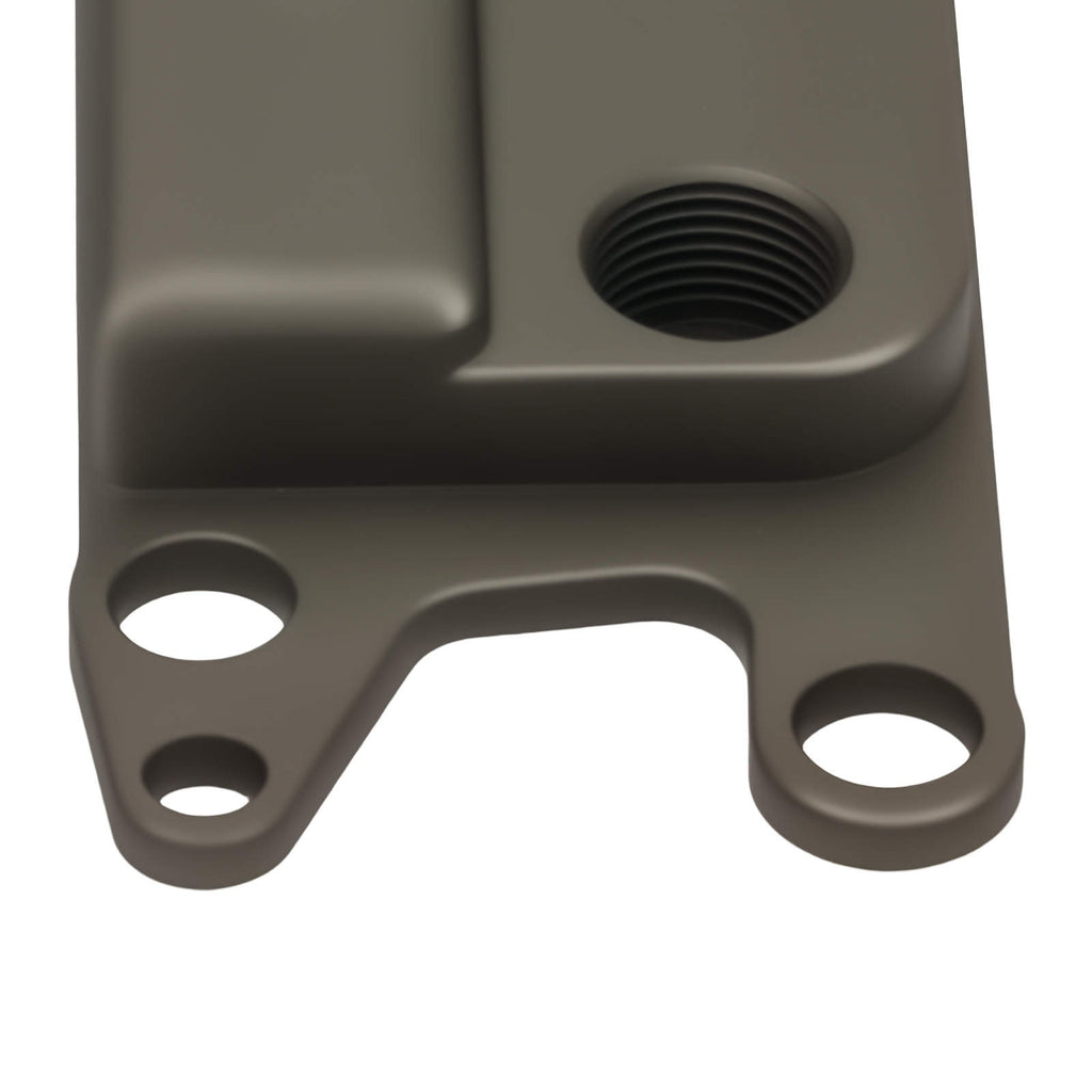 Aluminium Ölkühler Adapter AN10 kompatibel für Jeep Wrangler/Grand Cherokee 3.6L