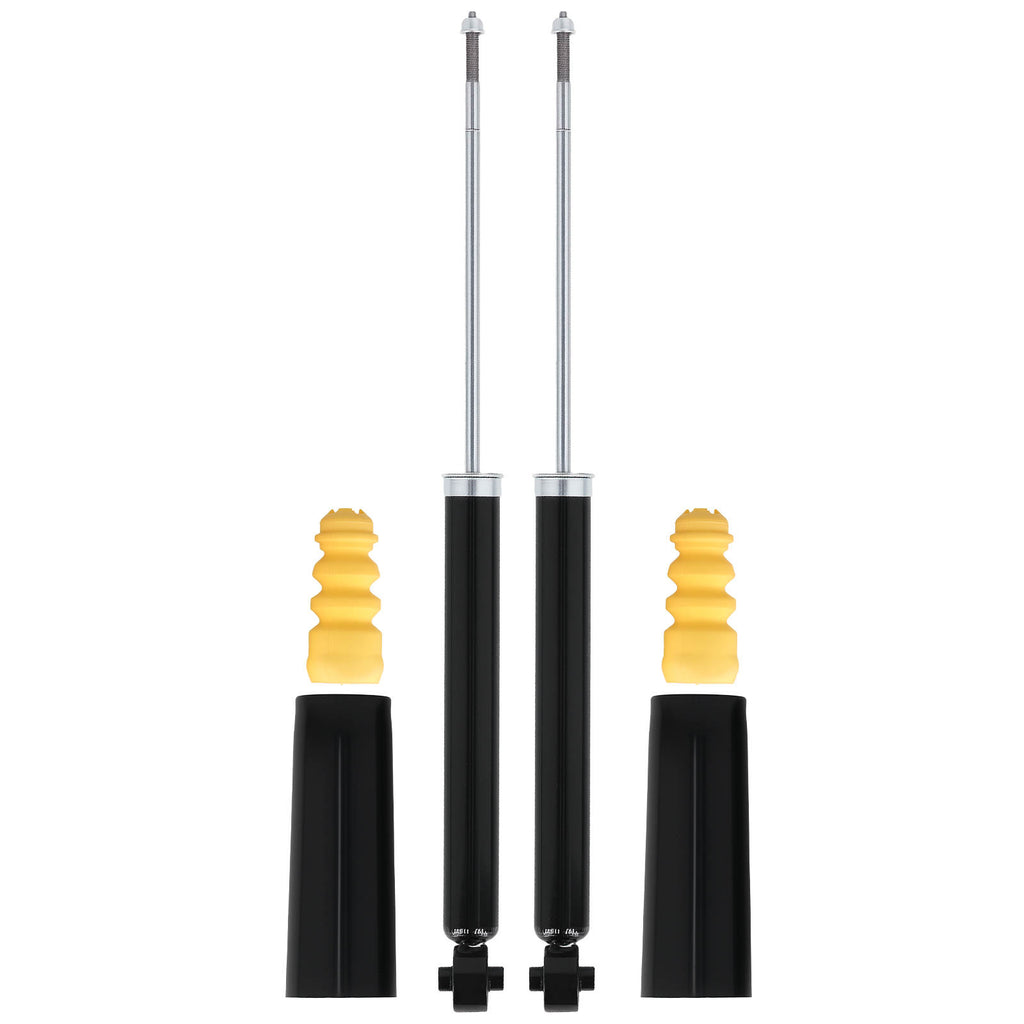2x Stossdämpfer +Staubmanschetten Hinten kompatibel für VW Lupo 98-05 6E0513025B 6X0513025C