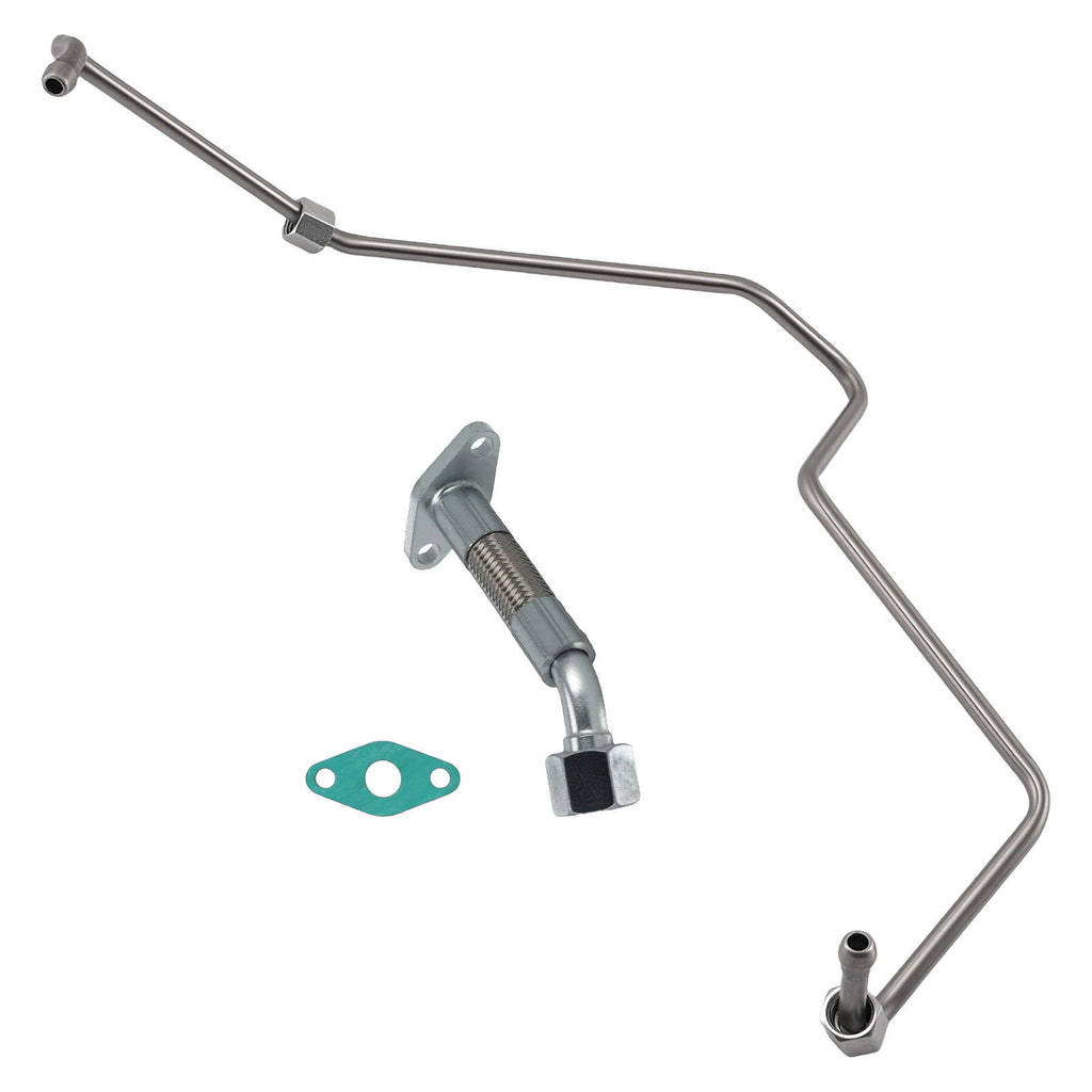 Turbo Ölrücklaufleitung+Ölzufuhrleitung kompatibel für VW Golf MK5 Passat Jetta 038145771AG