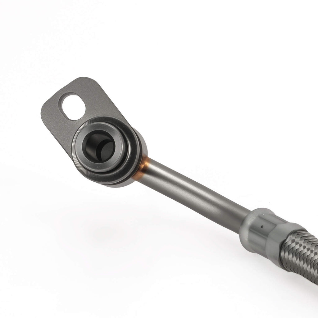 Edelstahl Turbo Ölleitung kompatibel für BMW 135i E82/E88 3,0L 2008-2010 11427562798