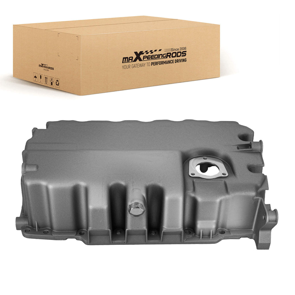 Motorölwanne kompatibel für Audi A1 kompatibel für Seat Leon kompatibel für Skoda Superb 1.6L 03G103603AF Alu