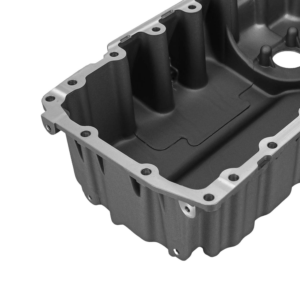 Motorölwanne kompatibel für Audi A1 kompatibel für Seat Leon kompatibel für Skoda Superb 1.6L 03G103603AF Alu
