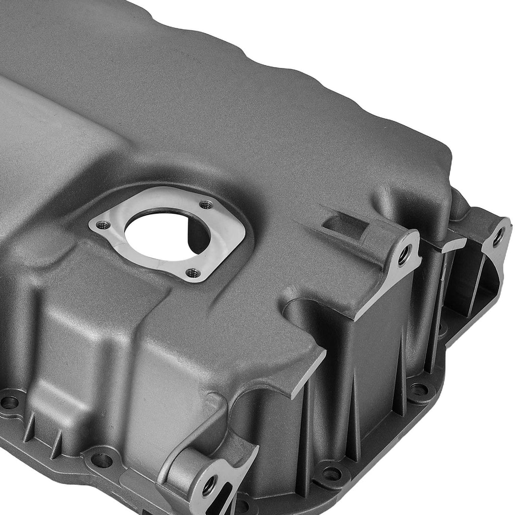 Motorölwanne kompatibel für Audi A1 kompatibel für Seat Leon kompatibel für Skoda Superb 1.6L 03G103603AF Alu