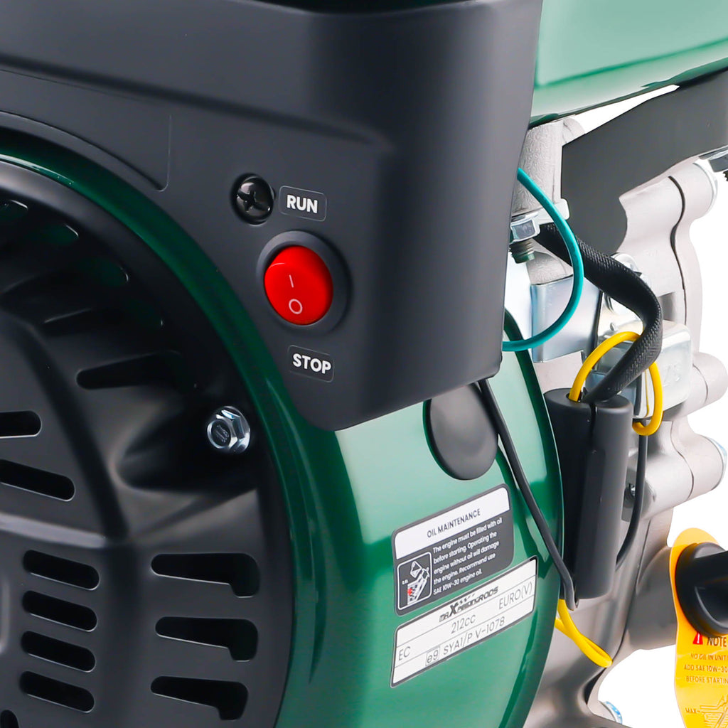 7PS Benzinmotor 212ccm 4-Takt OHV horizontaler Gasmotor Einzylinder Rückstoß