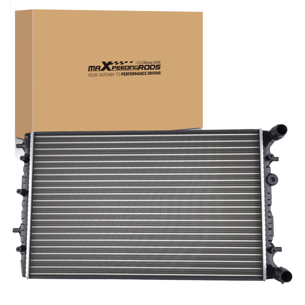 Aluminium Wasserkühler kompatibel für Seat Ibiza Cordoba kompatibel für Skoda Fabia 6Q0121253R