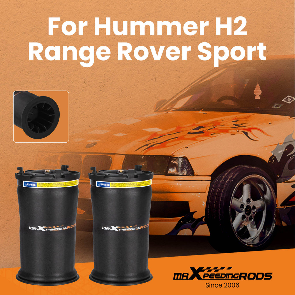 Paar Hinten Rechts Links Luftfederung kompatibel für Hummer H2 6.2 AWD 15938306