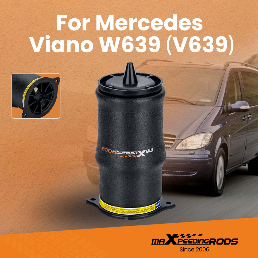 Luftfederung Federbalg Hinten L/R kompatibel für Mercedes Vito Viano W639 V369 6393280301