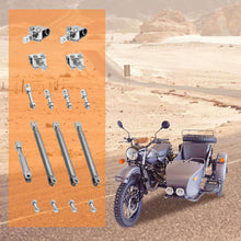 Laden Sie das Bild in den Galerie-Viewer, Universal Seitenwagen Beiwagen Montagesatz kompatibel für Kawasaki Honda Suzuki Yamaha