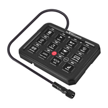 Laden Sie das Bild in den Galerie-Viewer, 12 Gang Schalttafel Universal Auto Boot UTV ATV Touch Panel 12-24V 80A Schwarz